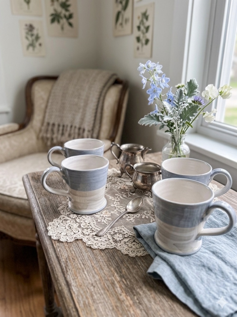 Set of 4 MADE IN ITALY MUGS 🩷🩷🩷
